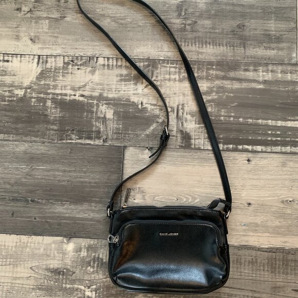 David Jones small black purse/crossbody. - Picture 1 of 7